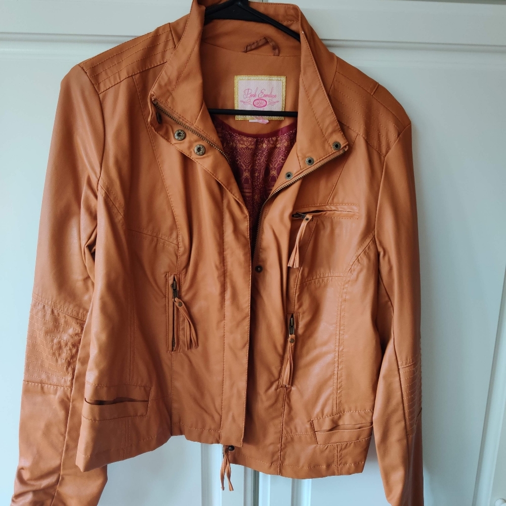 Leather jacket
